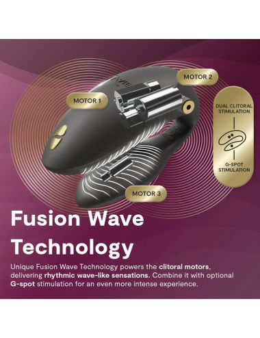 WE-VIBE - CHORUS PRO PREMIUM PAARVIBRATOR SATIN SCHWARZ