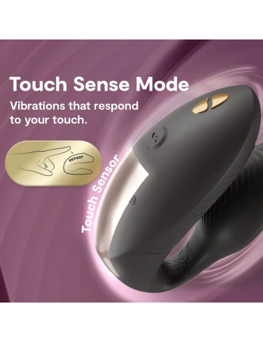 WE-VIBE - CHORUS PRO PREMIUM PAARVIBRATOR SATIN SCHWARZ