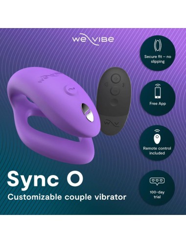 WE-VIBE - SYNC O WRAPPING-STIMULATIONS-PAARVIBRATOR LICHTLILA
