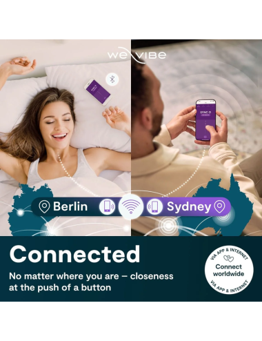 WE-VIBE - SYNC O WRAPPING-STIMULATIONS-PAARVIBRATOR LICHTLILA