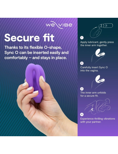 WE-VIBE - SYNC O WRAPPING-STIMULATIONS-PAARVIBRATOR LICHTLILA