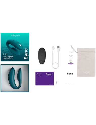 WE-VIBE - SYNC 2 VERSTELLBARER PAARVIBRATOR SAMTGRÜN