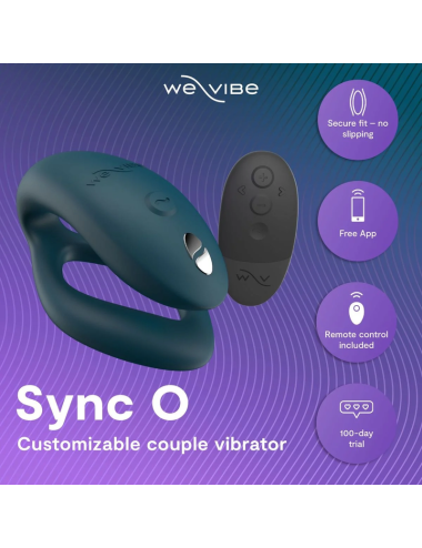 WE-VIBE - SYNC 2 VERSTELLBARER PAARVIBRATOR SAMTGRÜN