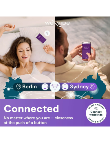 WE-VIBE - SYNC 2 VERSTELLBARER PAARVIBRATOR SAMTGRÜN