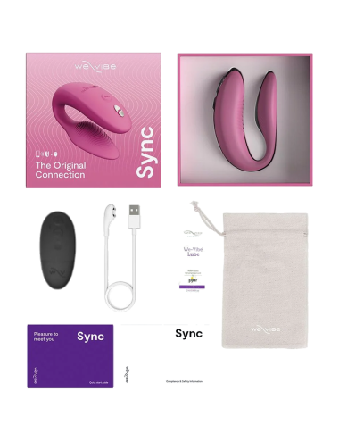WE-VIBE - SYNC 2 VERSTELLBARER PAARVIBRATOR ROSE