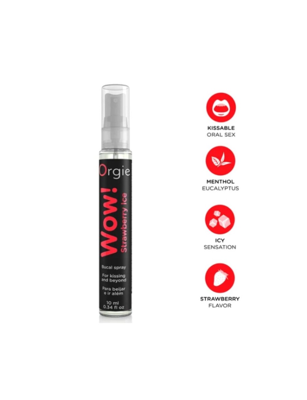 ORGIE - WOW! ERDBEER-EIS-MUNDSPRAY 10 ML